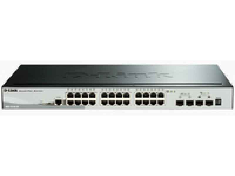 D-Link 28-Port Smart Managed Gigabit Stack Switch Glasfaser (LWL) DGS-1510-28X