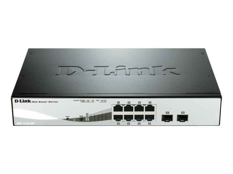 D-Link Web Smart DGS-1210-08P