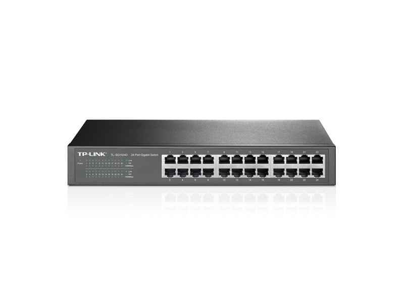 TP-LINK 24-Port Gigabit Desktop/Rackmount Switch TL-SG1024D