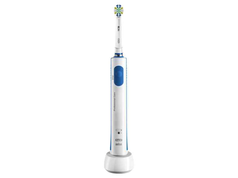 Oral-B Pro 600 Floss Action CLS Blau/Weiss