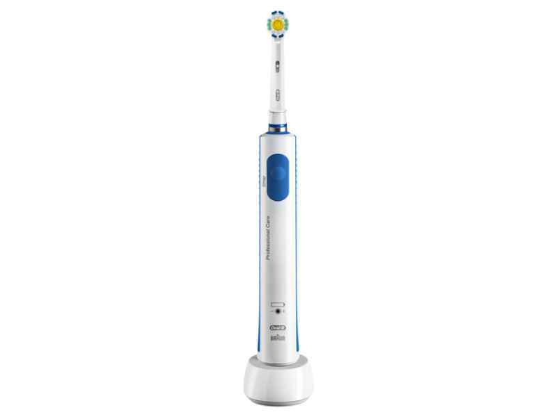 Oral-B Pro 600 White+Clean CLS Blau/Weiss