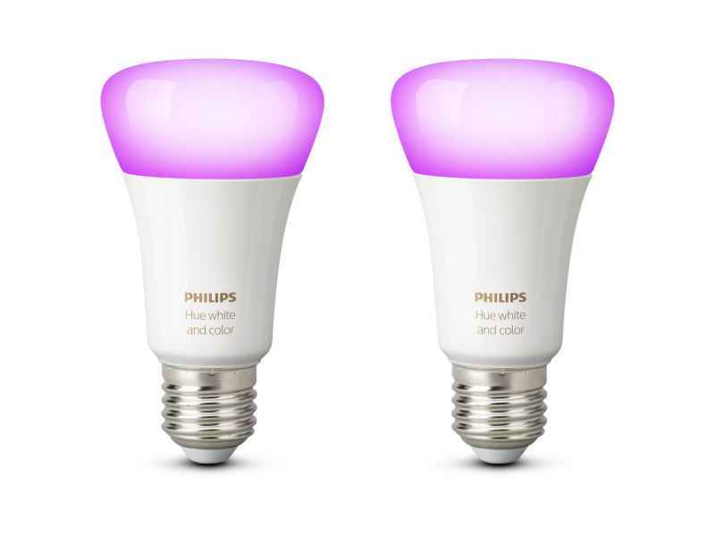 Philips Hue White & Color Dual Pack E27