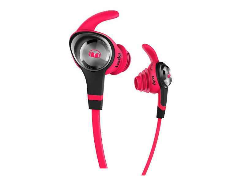 Monster iSport Intensity In-Ear Kopfhörer Pink