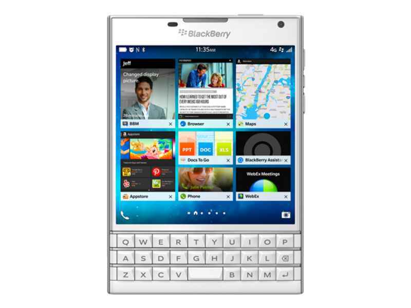 BlackBerry Passport 4.5Zoll Single SIM 32GB Weiß PRD-59181-025