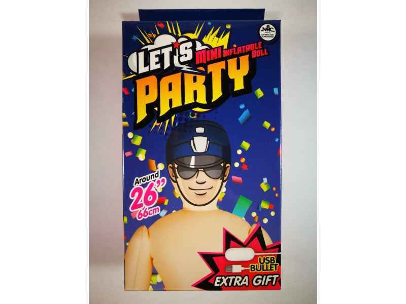 LET\'S PARTY MINI DOLL, EDDIE, AU