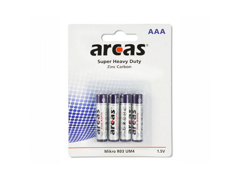 Batterie Arcas R03 Micro AAA (4 St.)