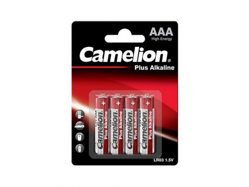 Batterie Camelion Alkaline LR03 Micro AAA (4 St.)