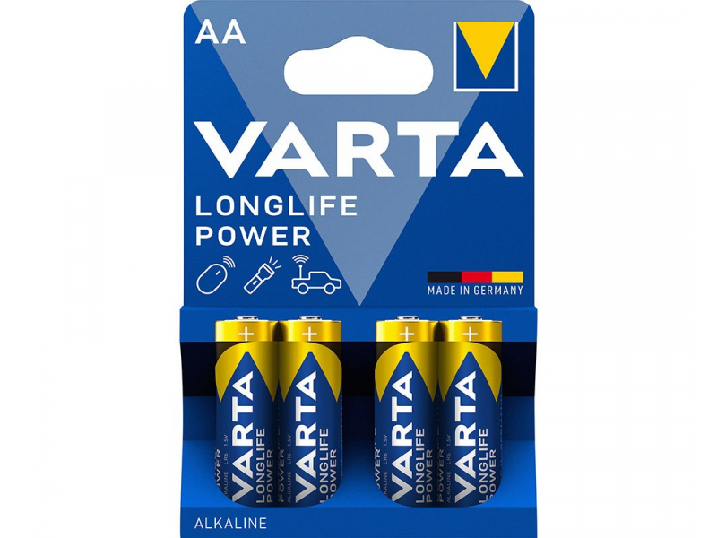 Batterie Varta Longlife Power LR06 Mignon AA (4 St.)