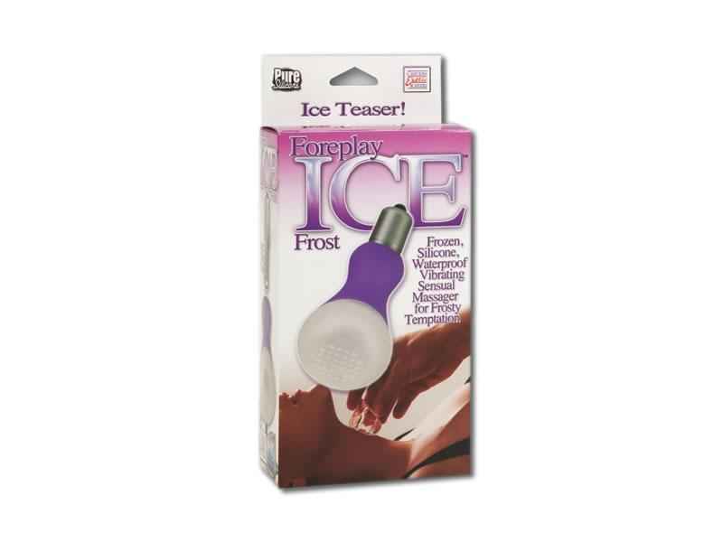 FOREPLAY ICE FROST, EISMASSAGER, SILIKON, VIBRO, LILA