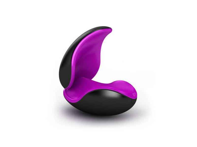 ZINI DUEX VIBRATOR, 5 FUNKT. , LADBAR, 2ER SET, LILA/SCHWARZ, 11CM