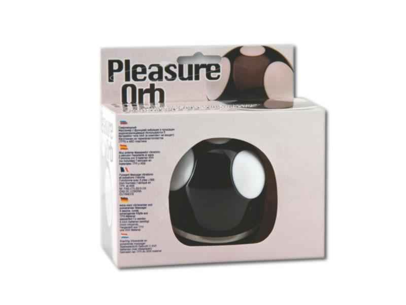 PLEASURE ORB MASSAGER, WASSERFEST, VIBR. &PULSATING, TPR, SCHWARZ