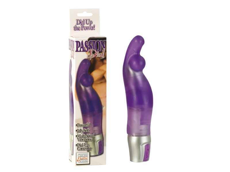 PASSION DIAL MASSAGER PURPLE PLAY JELLY VIBE, LILA, 16, 5CM