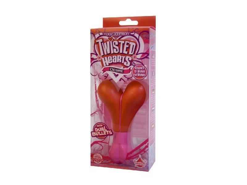 TWISTED HEARTS TRUE HEART VIBE, WASSERFEST, 2 MOTOREN, PINK/ROT