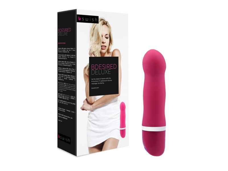 BDESIRED DELUXE VIBE, 6 FUNKTIONEN, SILIKON, ROSE, 15, 3CM