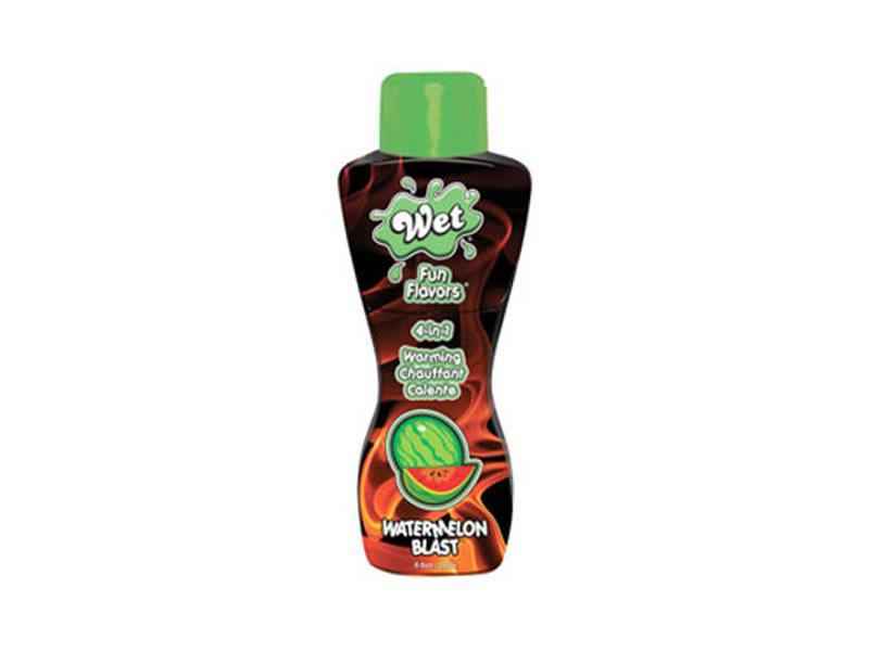 WET FUN FLAVORED WARMING LUBE, WATERMELON BLAST, 302G