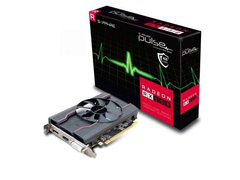 Sapphire RADEON Pulse RX 550 - Grafikkarte - PCI 4.096 MB GDDR5 11268-01-20G