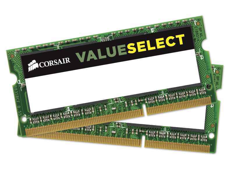 Corsair 2x 4GB - DDR3L - 1600MHz Speichermodul 8GB DDR3 CMSO8GX3M2C1600C11