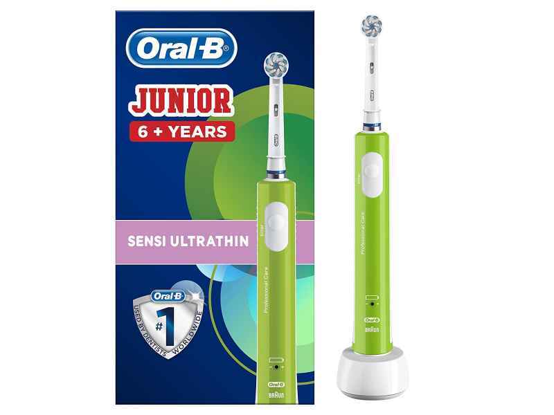 Oral-B Junior Elektrische Kinderzahnbürste grün