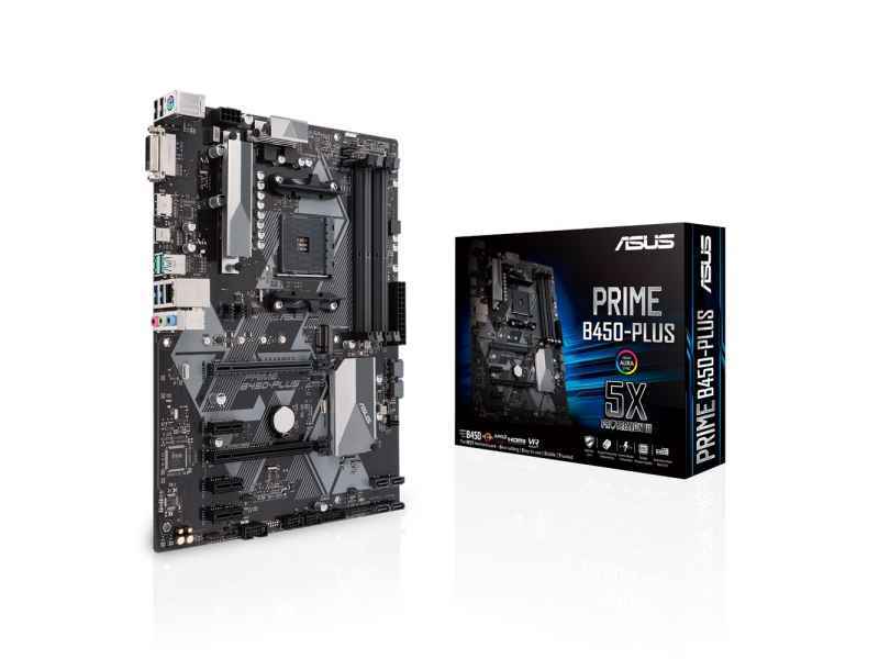 ASUS PRIME B450-PLUS Buchse AM4 AMD ATX 90MB0YN0-M0EAY0