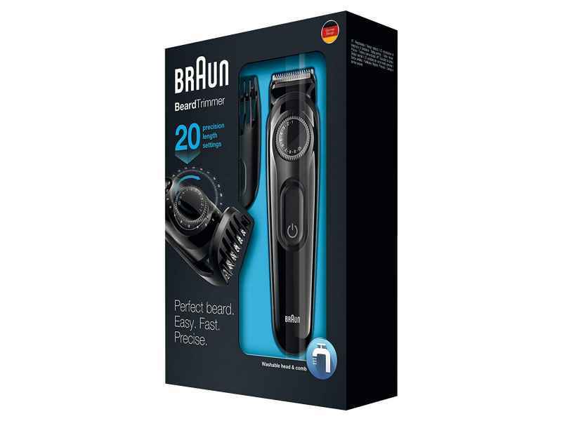 Braun Barttrimmer BT3020 Schwarz