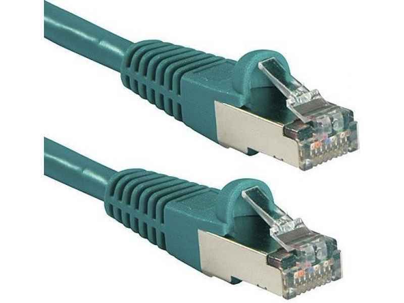 Digitus Netzwerkkabel CAT 5e F-UTP Patchkabel DK-1522-0025/G (0.25m grün)