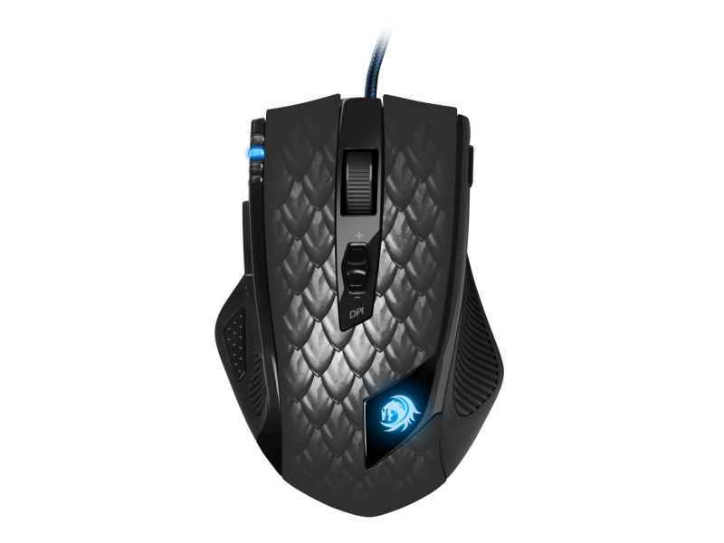 Sharkoon Drakonia Black Maus USB Laser 8200 DPI Schwarz 4044951013579