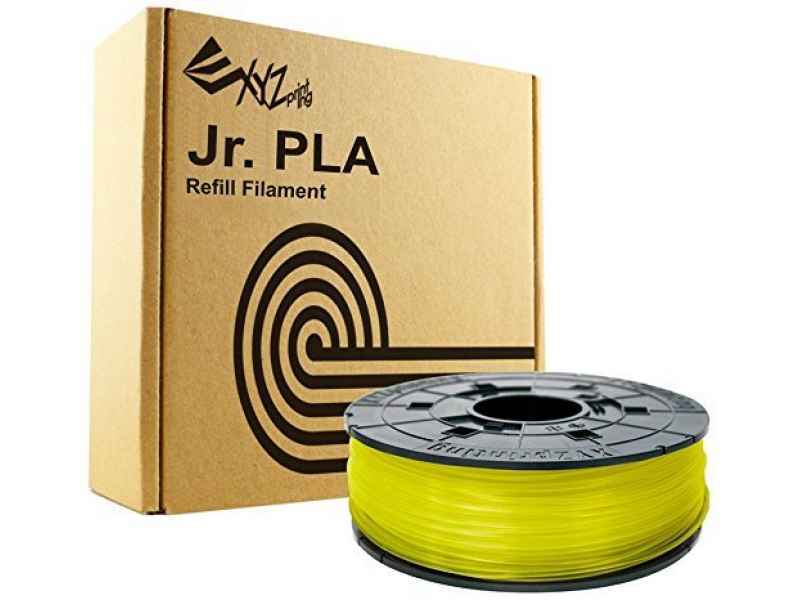 XYZprinting 3D-Druckmaterial Polyacticsäure (PLA) Gelb 600 g RFPLCXEU03J