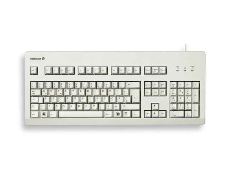 Cherry Classic Line Tastatur 105 Tasten QWERTY Grau G80-3000LPCEU-0