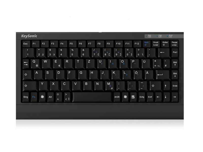 KeySonic ACK-595 C Tastatur PS/2, USB 12506 (GER)