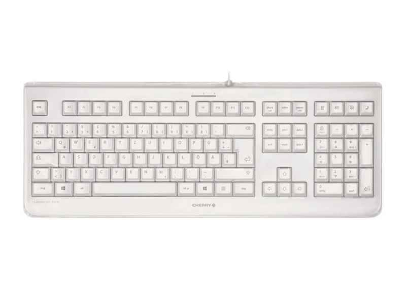 Cherry KC 1068 USB QWERTZ Deutsch Grau JK-1068DE-0