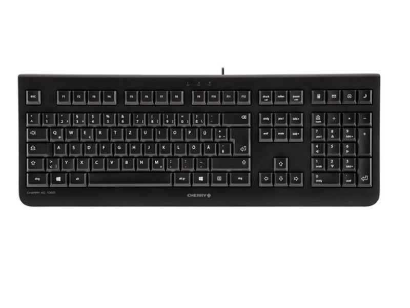 Cherry KC 1000 USB QWERTY Spanisch Schwarz JK-0800ES-2