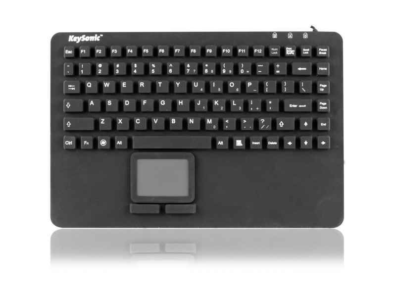 KeySonic KSK-5230 IN (US) USB QWERTY US Englisch Schwarz 28076