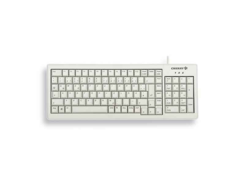 Cherry XS USB QWERTZ Deutsch Grau G84-5200LCMDE-0