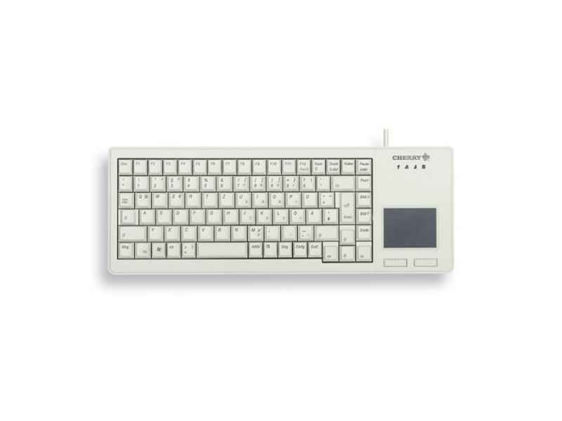 Cherry XS Touchpad USB QWERTZ Deutsch Grau G84-5500LUMDE-0