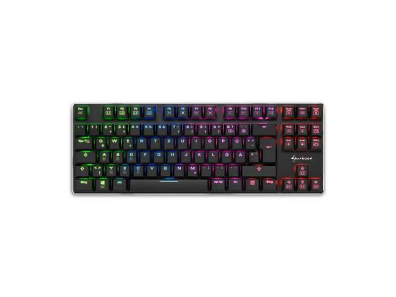 Sharkoon PureWriter TKL RGB USB Deutsch 4044951021512 Schwarz