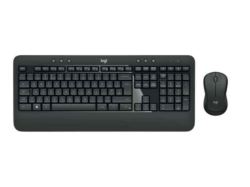 Logitech MK540 Advanced RF Wireless QWERTZ Deutsch Schwarz Weiß 920-008675