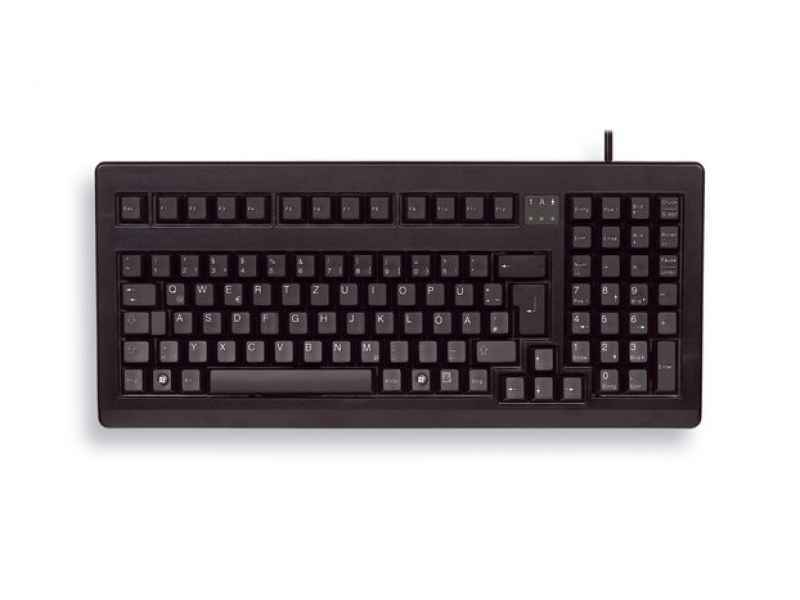 Cherry Classic Line G80-1800 Tastatur 105 Tasten QWERTZ Schwarz G80-1800LPCDE-2