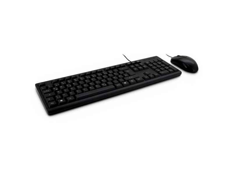 Inter-Tech KB-118 EN USB QWERTY Englisch 88884076 Schwarz