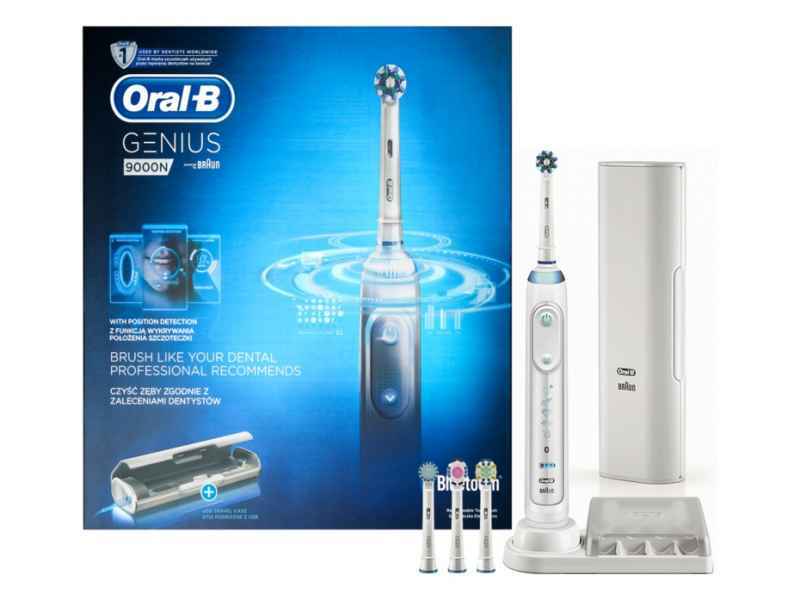 Oral-B Zahnbürste Genius 9000N silber