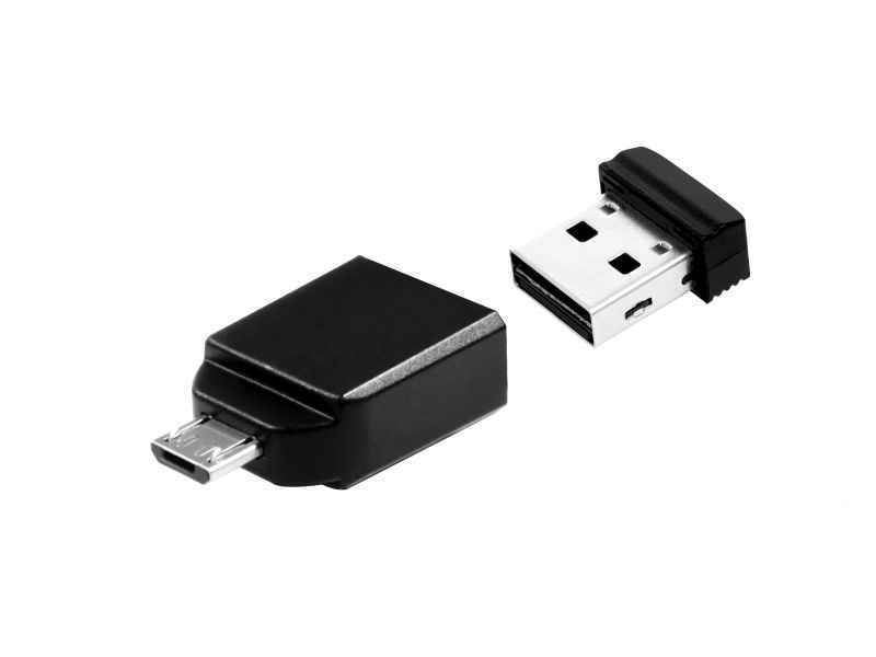 Verbatim Store n Go Nano USB-Stick 32GB 2.0 USB Schwarz 49822