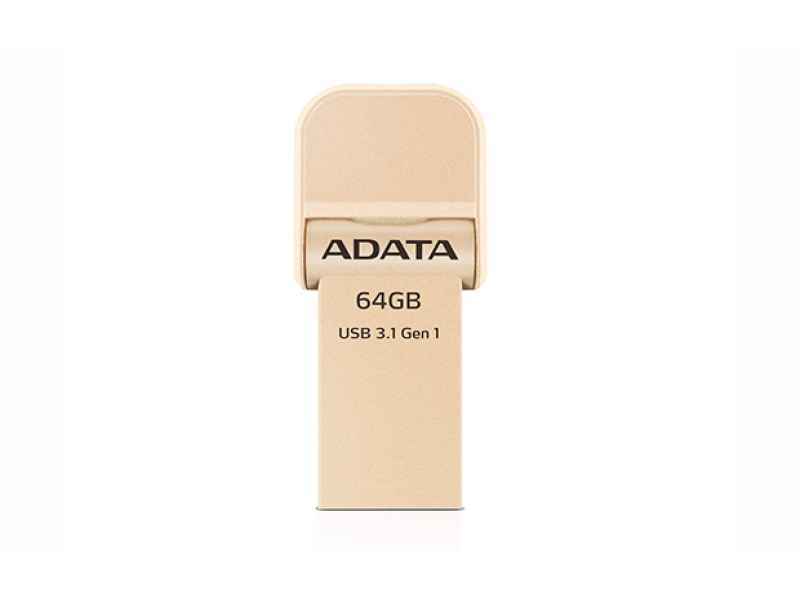 ADATA USB-Stick 64GB AI920 for Apple  (gold) AAI920-64G-CGD