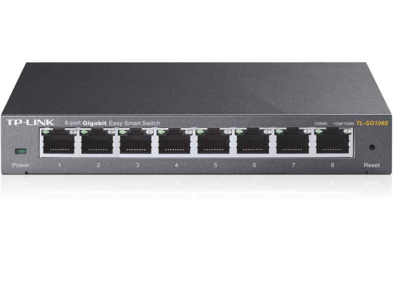 TP-Link Switcher Desktop 8-port 10/100M/1000M TL-SG108