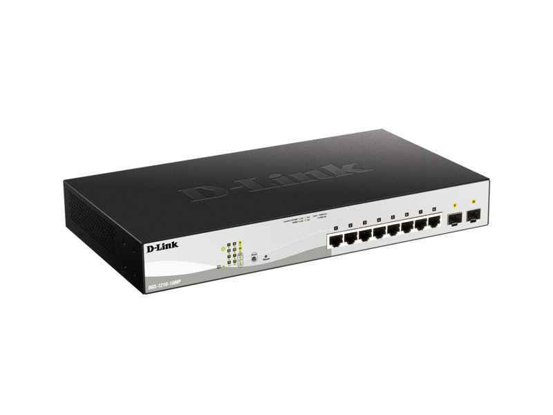 D-Link Switch Gigabit Smart+ 10-port 10/100/1000 DGS-1210-10MP