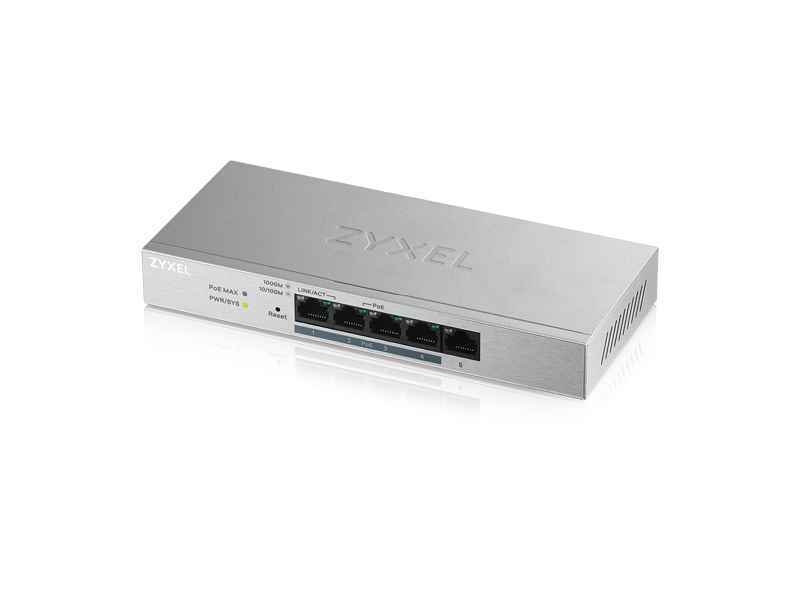 Zyxel Switch 4-port 10/100/1000 GS1200-5HPV2-EU0101F