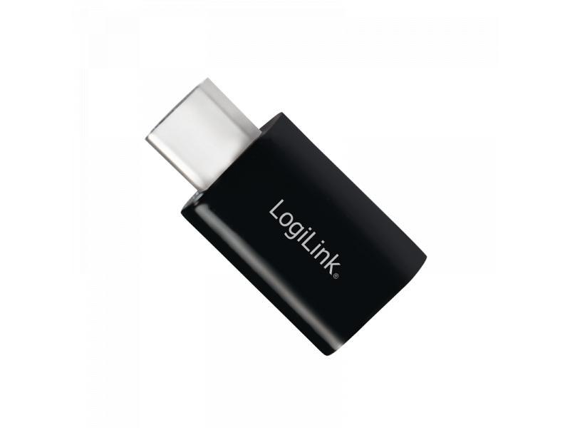 Logilink USB-C Bluetooth V4.0 Dongle, schwarz (BT0048)