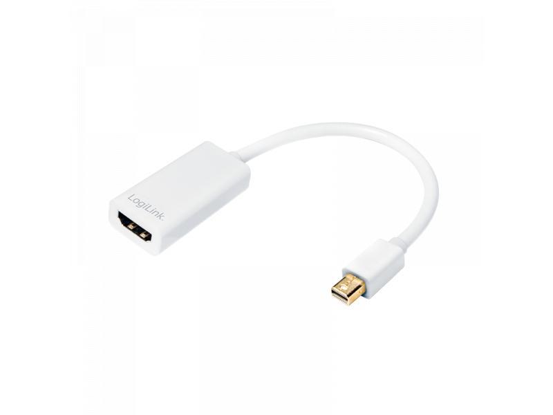 Logilink Adapter Mini DisplayPort to HDMI mit Audio (CV0036A)