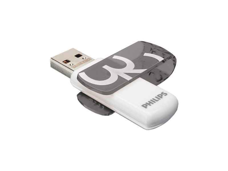 Philips USB 2.0 32GB Vivid Edition Grau FM32FD05B/10