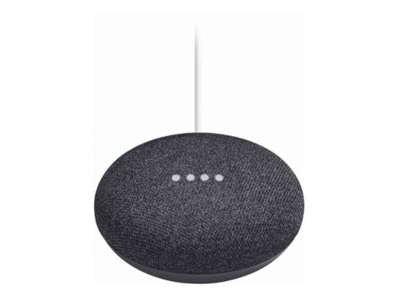 GOOGLE Home Mini Sprachgesteuerter Lautsprecher (Karbon) GA00216-DE