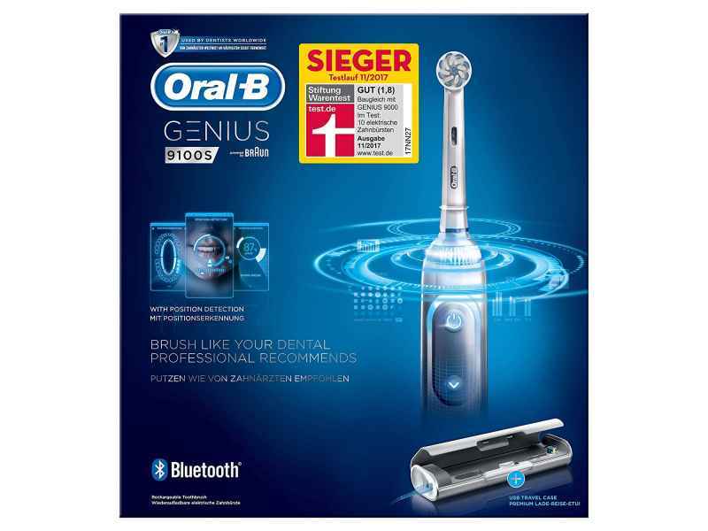 Oral-B Zahnbürste Genius 9100S weiss