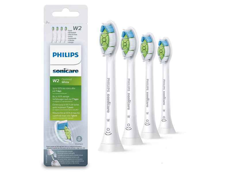 Philips Ersatz-Bürstenkopf Sonicare W2 Optimal white (4 Stück) HX6064/10